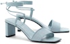 Lookbook (W) CHARLES & KEITH Sandal Fesyen Tenunan Reben Biru Muda CK1-60920262_LIGHT-BLUE