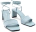 Shop (W) CHARLES & KEITH Sandal Fesyen Tenunan Reben Biru Muda CK1-60920262_LIGHT-BLUE