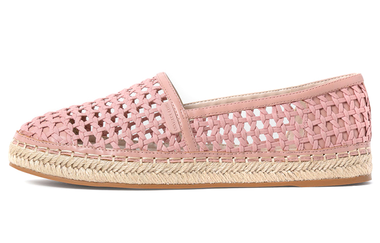 (Women) CHARLES & KEITH Woven Flats 'Fashionable Pink' CK1-70380886_PINK