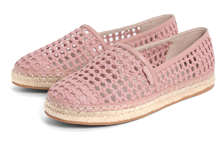 Lookbook (W) CHARLES & KEITH 编织平底鞋‘时尚粉’ CK1-70380886_PINK