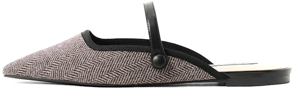 CHARLES&KEITH 梭織 瑪麗珍 復古穆勒平底鞋 女款 黑色 Buy CHARLES&KEITH 梭織 瑪麗珍 復古穆勒平底鞋 女款 黑色