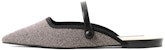 (W) CHARLES & KEITH Woven Mary Jane Retro Mule 'Hitam' CK1-70900317_BLKTXT