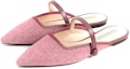 Lookbook (W) CHARLES & KEITH Woven Mary Jane Retro Mules 'Merah' CK1-70900317_RED