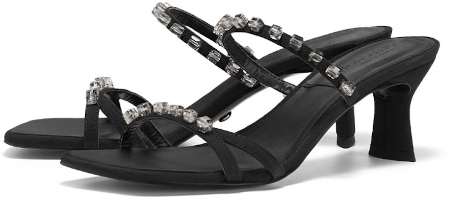 (Women) CHARLES & KEITH Woven Open Toe Fashion High Heeled Sandals 'Black' SL1-60280411_BLACK Lookbook (Women) CHARLES & KEITH Woven Open Toe Fashion High Heeled Sandals 'Black' SL1-60280411_BLACK