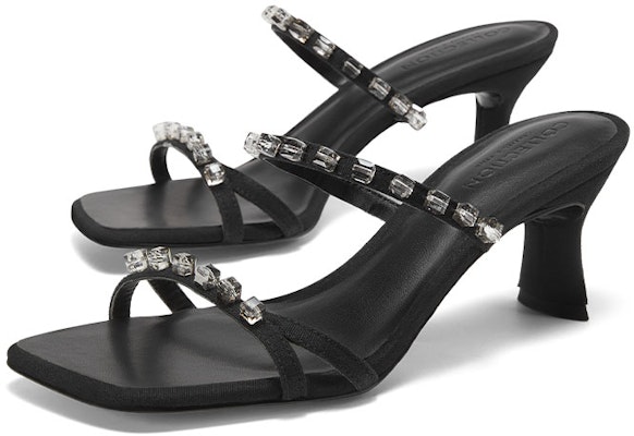 (Women) CHARLES & KEITH Woven Open Toe Fashion High Heeled Sandals 'Black' SL1-60280411_BLACK Shop (Women) CHARLES & KEITH Woven Open Toe Fashion High Heeled Sandals 'Black' SL1-60280411_BLACK