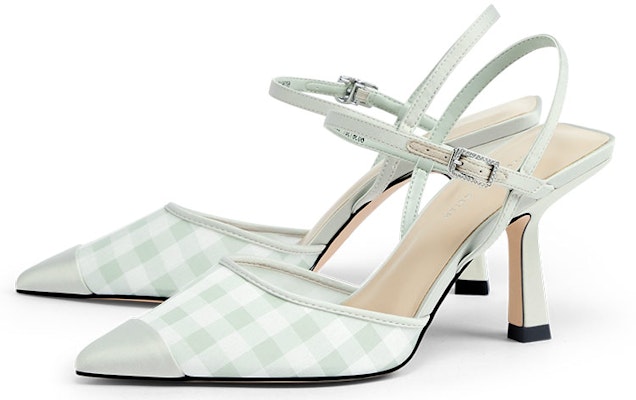 (Women) CHARLES & KEITH Woven Pointed Toe High Heels 'Light Green' CK1-60361381_LIGHTGREEN Lookbook (Women) CHARLES & KEITH Woven Pointed Toe High Heels 'Light Green' CK1-60361381_LIGHTGREEN