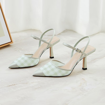 (Women) CHARLES & KEITH Woven Pointed Toe High Heels 'Light Green' CK1-60361381_LIGHTGREEN Purchase (Women) CHARLES & KEITH Woven Pointed Toe High Heels 'Light Green' CK1-60361381_LIGHTGREEN
