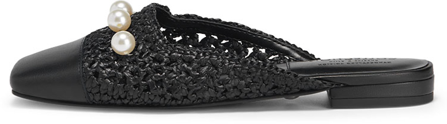 (Women) CHARLES & KEITH Woven Square Toe Slide 'Pearl Black' SL1-70900032-A_BLACK Buy (Women) CHARLES & KEITH Woven Square Toe Slide 'Pearl Black' SL1-70900032-A_BLACK