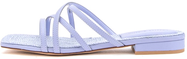 (Women) CHARLES & KEITH Woven Strap Slides 'Purple' CK1-70900309_LILAC (Women) CHARLES & KEITH Woven Strap Slides 'Purple' CK1-70900309_LILAC