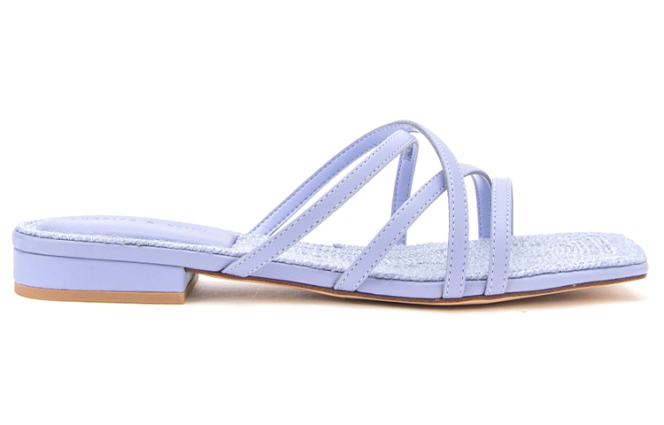 Order (W) CHARLES & KEITH パープル織りストラップサンダル CK1-70900309_LILAC