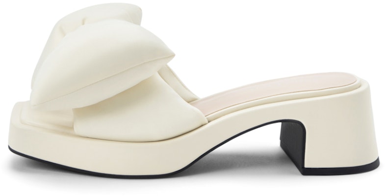 CHARLES & KEITH 織物小CK蝴蝶結裝飾粗跟方頭拖鞋 5.6cm 女款 Buy CHARLES & KEITH 織物小CK蝴蝶結裝飾粗跟方頭拖鞋 5.6cm 女款