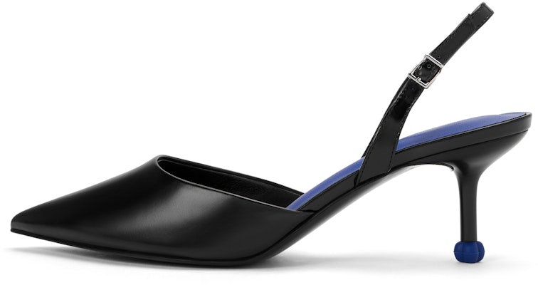 (W) CHARLES & KEITH Sepatu Hak Runcing dengan Tali 'Warna Hitam Sederhana' CK1-60920337 Sizing (W) CHARLES & KEITH Sepatu Hak Runcing dengan Tali 'Warna Hitam Sederhana' CK1-60920337