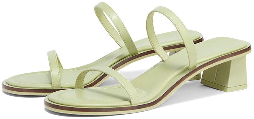 (Women) CHARLES & KEITH Block Heel Open-Toe Sandals 'Grey Green' CK1-60361418_SAGE-GREEN Order (Women) CHARLES & KEITH Block Heel Open-Toe Sandals 'Grey Green' CK1-60361418_SAGE-GREEN