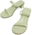 (Women) CHARLES & KEITH Block Heel Open-Toe Sandals 'Grey Green' CK1-60361418_SAGE-GREEN