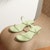 (Women) CHARLES & KEITH Block Heel Open-Toe Sandals 'Grey Green' CK1-60361418_SAGE-GREEN