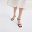Shop (W) Sandal Tumit Blok CHARLES & KEITH 'Coklat' CK1-60580244_AP.-BROWN
