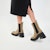 (W) CHARLES & KEITH But Kasut Tumit Tinggi Segi Empat 'Slim Chelsea' CK1-90580168