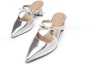 Details for (W) CHARLES & KEITH Tumit Tinggi Runcing  'Woven' dengan Tali Ikat Reben SL1-60280430