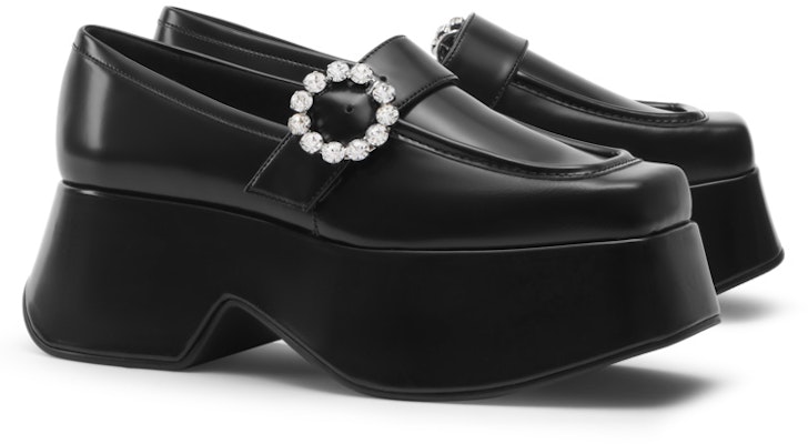 (W) CHARLES & KEITH Sepatu Platform Loafers Gesper 'Hitam' SL1-81790002 Lookbook (W) CHARLES & KEITH Sepatu Platform Loafers Gesper 'Hitam' SL1-81790002