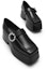 Shop (W) CHARLES & KEITH Loafers Platform Tali Buckle 'Hitam' SL1-81790002