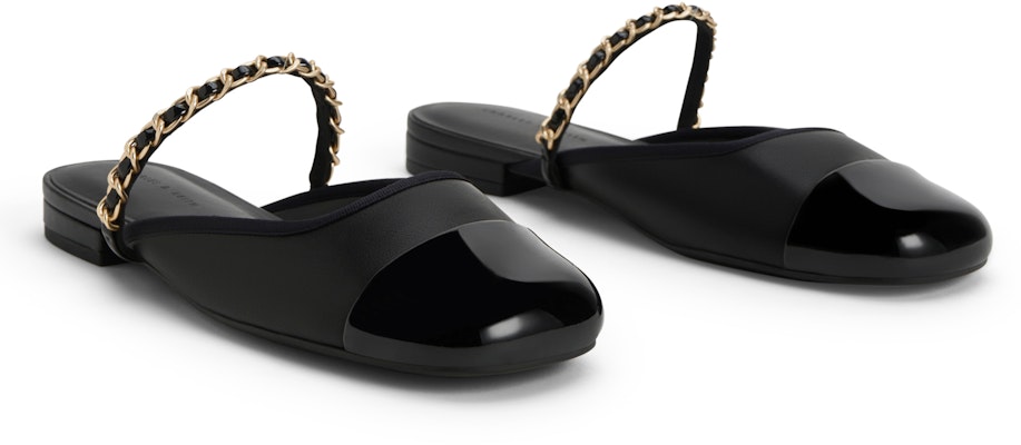 (W) CHARLES & KEITH チェーンミュール (シンセティックレザー) CK1-70900488 Details for (W) CHARLES & KEITH チェーンミュール (シンセティックレザー) CK1-70900488