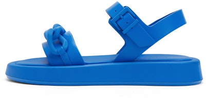 (Women) CHARLES & KEITH Chunky Chain Platform Sandal 'Blue' CK1-70920103_BLUE (Women) CHARLES & KEITH Chunky Chain Platform Sandal 'Blue' CK1-70920103_BLUE