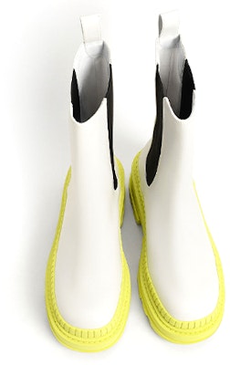 (W) CHARLES & KEITH 청키 힐 부츠 (라임 그린) CK1-90580137-1_LIME Shop (W) CHARLES & KEITH 청키 힐 부츠 (라임 그린) CK1-90580137-1_LIME