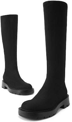 (W) CHARLES & KEITH 청키 지퍼 슬림 라이더 부츠 (블랙) CK1-90920120 Sizing (W) CHARLES & KEITH 청키 지퍼 슬림 라이더 부츠 (블랙) CK1-90920120