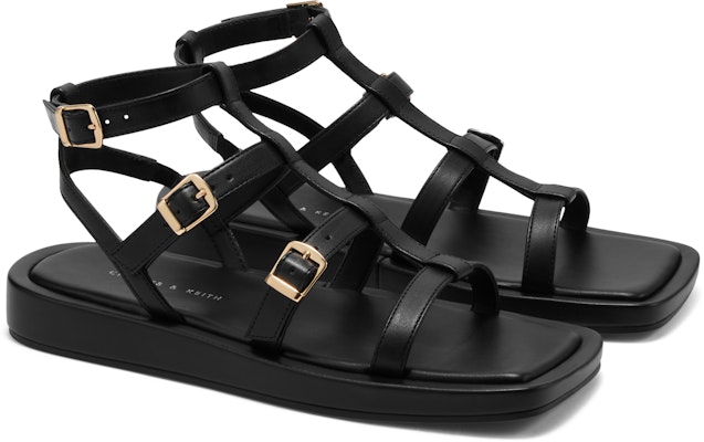 (W) Sandalias Peep-Toe recortadas CHARLES & KEITH 'Moda Romana' CK1-70580198 Order (W) Sandalias Peep-Toe recortadas CHARLES & KEITH 'Moda Romana' CK1-70580198