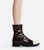 (W) CHARLES & KEITH But Elastik Kulit Ankle 'Fashion Patchwork' Warna Blok CK1-90380144