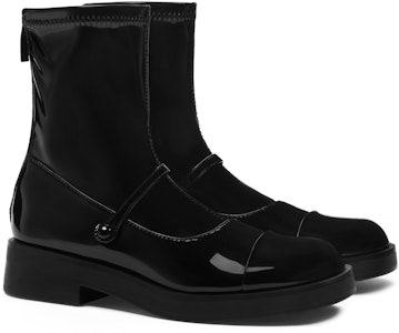 (W) (女性用)CHARLES & KEITH 彈性カラーブロック パテントレザーアンクルブーツ 'ファッションパッチワーク' CK1-90380144 CK1-90380144 Order (W) (女性用)CHARLES & KEITH 彈性カラーブロック パテントレザーアンクルブーツ 'ファッションパッチワーク' CK1-90380144 CK1-90380144