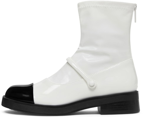 (W) Bota de Tobillo de Cuero Charol Colorblock CHARLES & KEITH 'Fashion Patchwork' CK1-90380144 Purchase (W) Bota de Tobillo de Cuero Charol Colorblock CHARLES & KEITH 'Fashion Patchwork' CK1-90380144