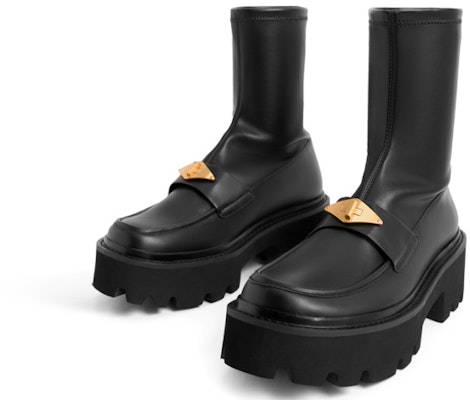 (Women) CHARLES & KEITH Elastic Platform Boot 'Retro Academy' CK1-90580157 Lookbook (Women) CHARLES & KEITH Elastic Platform Boot 'Retro Academy' CK1-90580157