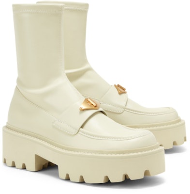 (Women) CHARLES & KEITH Elastic Platform Boot 'Retro Academy' CK1-90580157 Details for (Women) CHARLES & KEITH Elastic Platform Boot 'Retro Academy' CK1-90580157