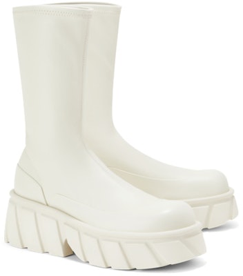 (W) 查尔斯与凯斯弹力中筒靴‘经典厚底’ CK1-90280043 3