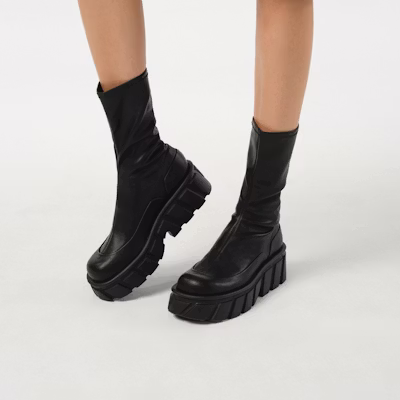 (W) 查尔斯与凯斯弹力中筒靴‘经典厚底’ CK1-90280043 Shop (W) 查尔斯与凯斯弹力中筒靴‘经典厚底’ CK1-90280043