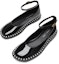 Lookbook (W) CHARLES & KEITH Tumit Rendah Bertali Buku Lali Bertatah 'Mutiara Hitam' CK1-70900398_BLACK