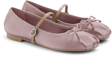 (W) CHARLES & KEITH Kasut Ballet Mary Jane Fabric Bow Tie 'Kasual' CK1-71720057 Order (W) CHARLES & KEITH Kasut Ballet Mary Jane Fabric Bow Tie 'Kasual' CK1-71720057