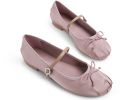 (W) CHARLES & KEITH Kasut Ballet Mary Jane Fabric Bow Tie 'Kasual' CK1-71720057 Lookbook (W) CHARLES & KEITH Kasut Ballet Mary Jane Fabric Bow Tie 'Kasual' CK1-71720057