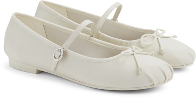 (W) CHARLES & KEITH Kasut Ballet Mary Jane Fabric Bow Tie 'Kasual' CK1-71720057 Purchase (W) CHARLES & KEITH Kasut Ballet Mary Jane Fabric Bow Tie 'Kasual' CK1-71720057