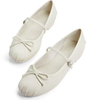 (W) CHARLES & KEITH Kasut Ballet Mary Jane Fabric Bow Tie 'Kasual' CK1-71720057 Details for (W) CHARLES & KEITH Kasut Ballet Mary Jane Fabric Bow Tie 'Kasual' CK1-71720057