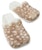 (W) CHARLES & KEITH Fabrik Blok Warna Fluffy Selipar Flatform 'Muller' CK1-70920113