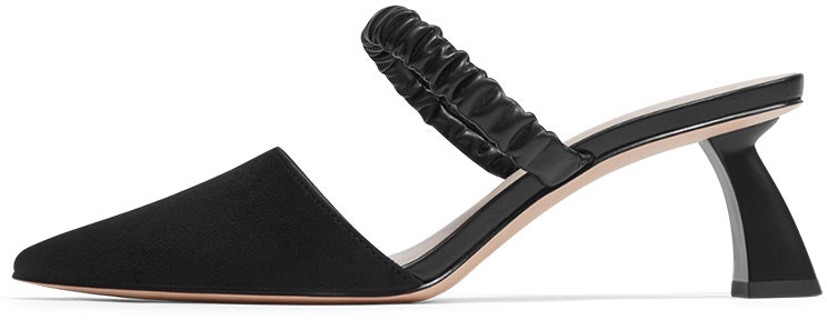 women-charles-and-keith-charles-and-keith-fabric-pleated-strap-pointed-toe-mules-black-ck-1-61720083-black