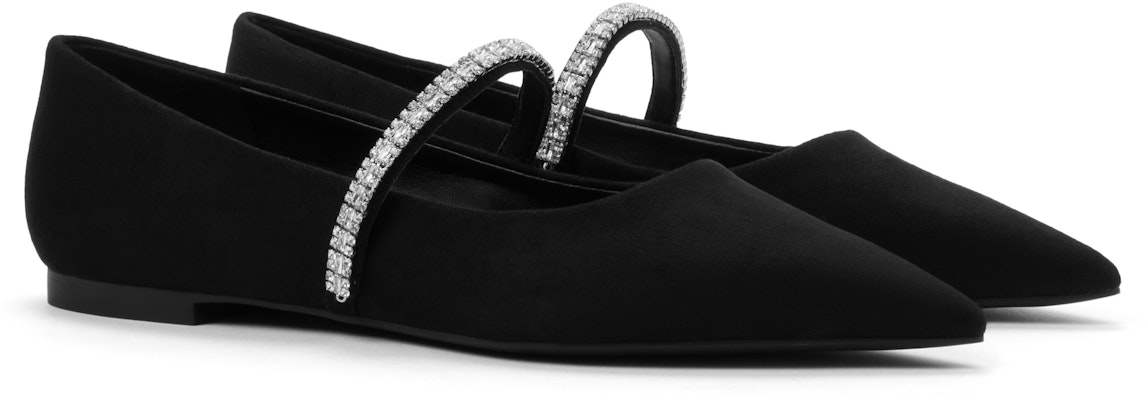 CHARLES&KEITH 織物 亮鑽一字帶尖頭平跟 休閒單鞋 女款 Order CHARLES&KEITH 織物 亮鑽一字帶尖頭平跟 休閒單鞋 女款