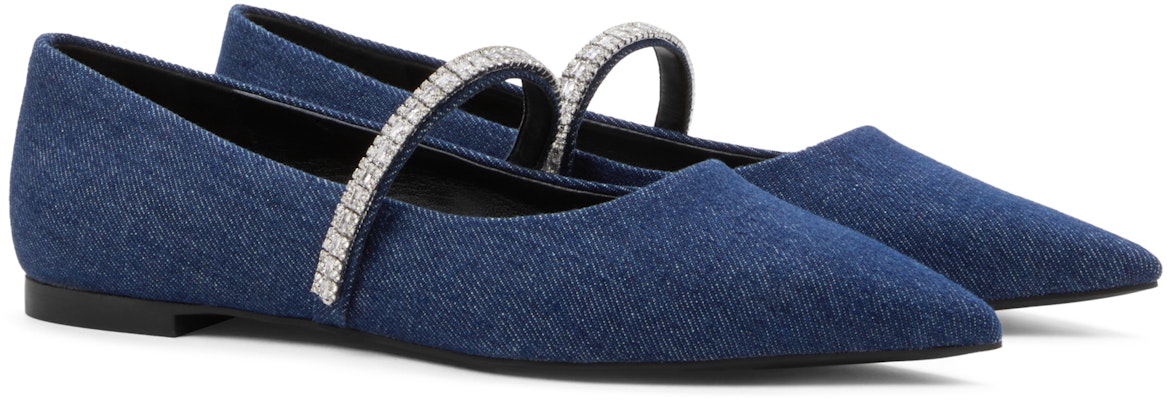 CHARLES&KEITH 織物 亮鑽一字帶尖頭平跟 休閒單鞋 女款 Details for CHARLES&KEITH 織物 亮鑽一字帶尖頭平跟 休閒單鞋 女款