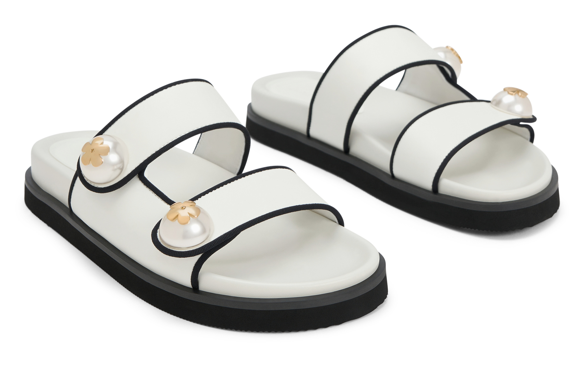 Lookbook (W) CHARLES & KEITH Sandal Slide Open-Toe 'Fashion Comfort' CK1-71720053