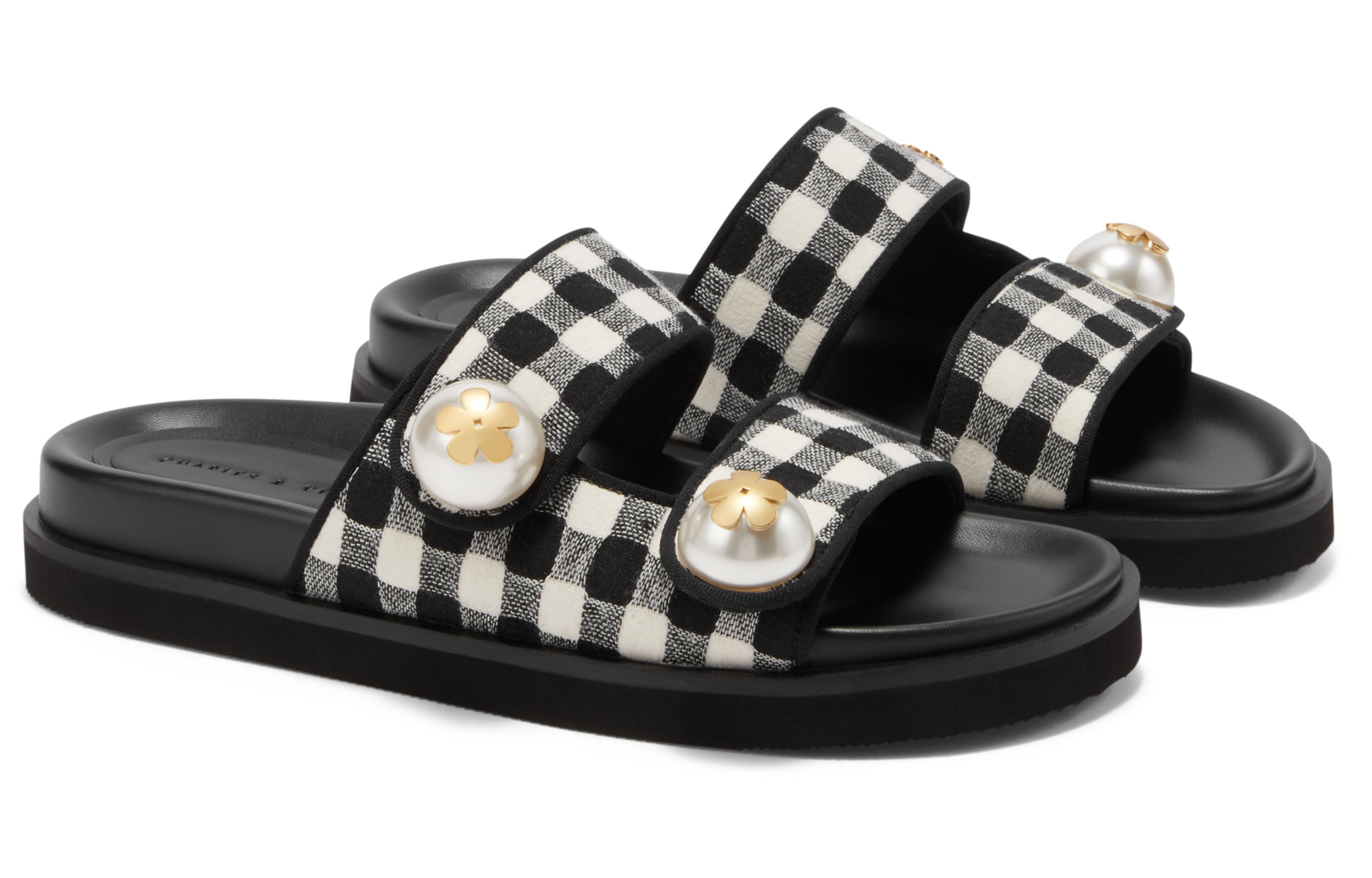 Details for (W) CHARLES & KEITH Sandal Slide Open-Toe 'Fashion Comfort' CK1-71720053