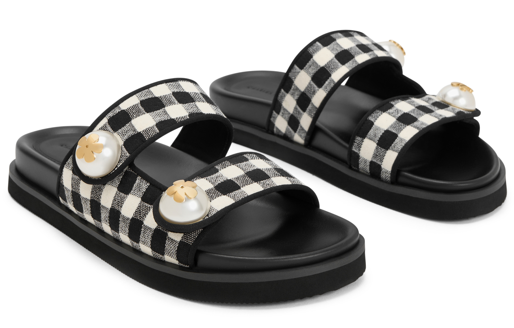 Sizing (W) CHARLES & KEITH Sandal Slide Open-Toe 'Fashion Comfort' CK1-71720053