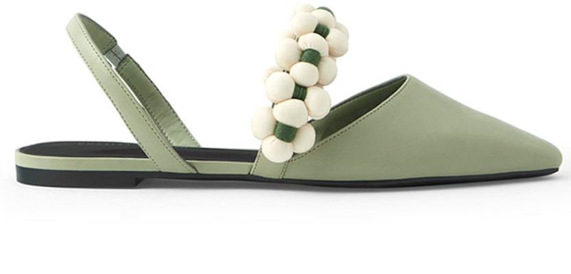 (W) CHARLES & KEITH Sandal Rata 'Fesyen Kelabu Hijau' CK1-70900276_GREEN Order (W) CHARLES & KEITH Sandal Rata 'Fesyen Kelabu Hijau' CK1-70900276_GREEN