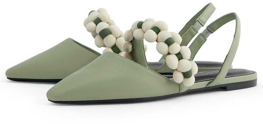 (W) CHARLES & KEITH Sandal Rata 'Fesyen Kelabu Hijau' CK1-70900276_GREEN Lookbook (W) CHARLES & KEITH Sandal Rata 'Fesyen Kelabu Hijau' CK1-70900276_GREEN